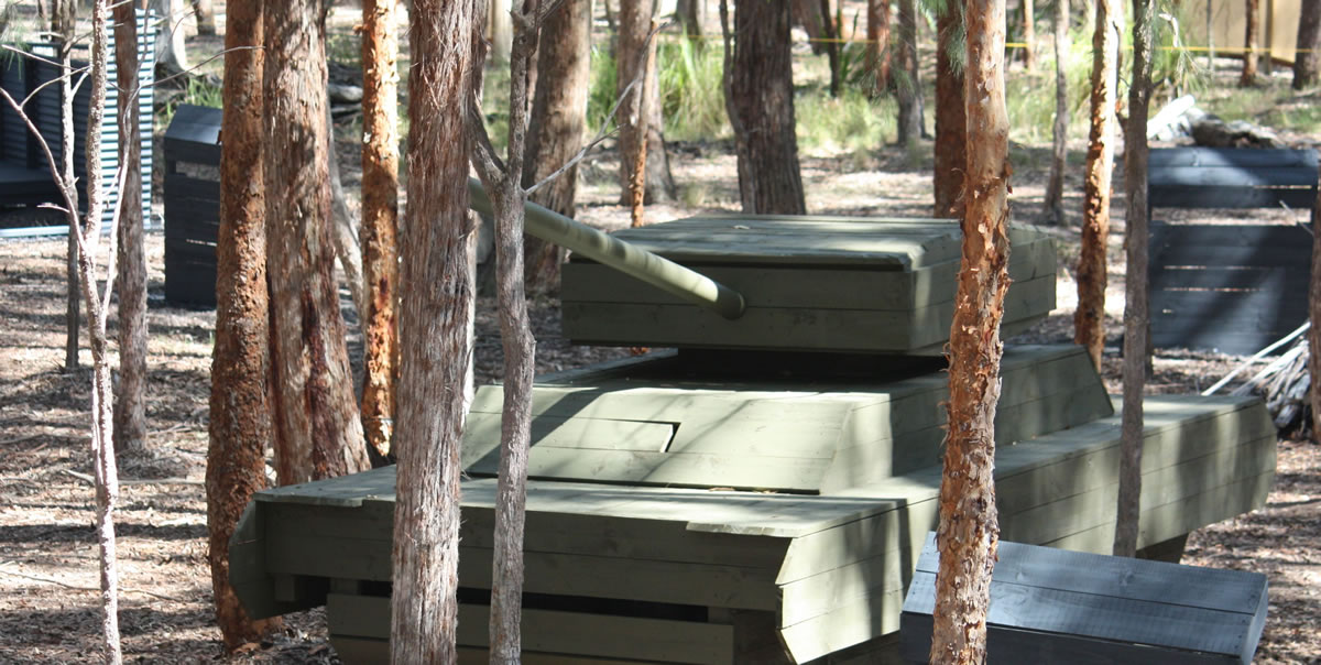 Premium Location in Newcastle Paintball Group